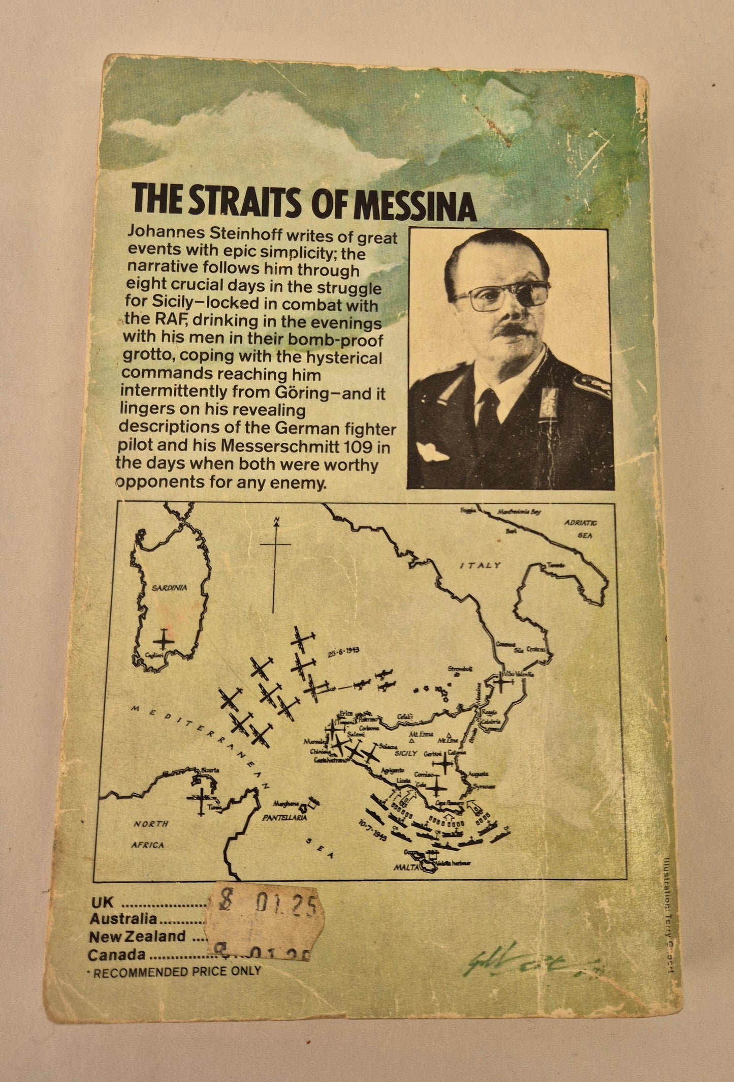 The Straits of Messina: Diary of a Fighter Commander by Johannes Steinhoff