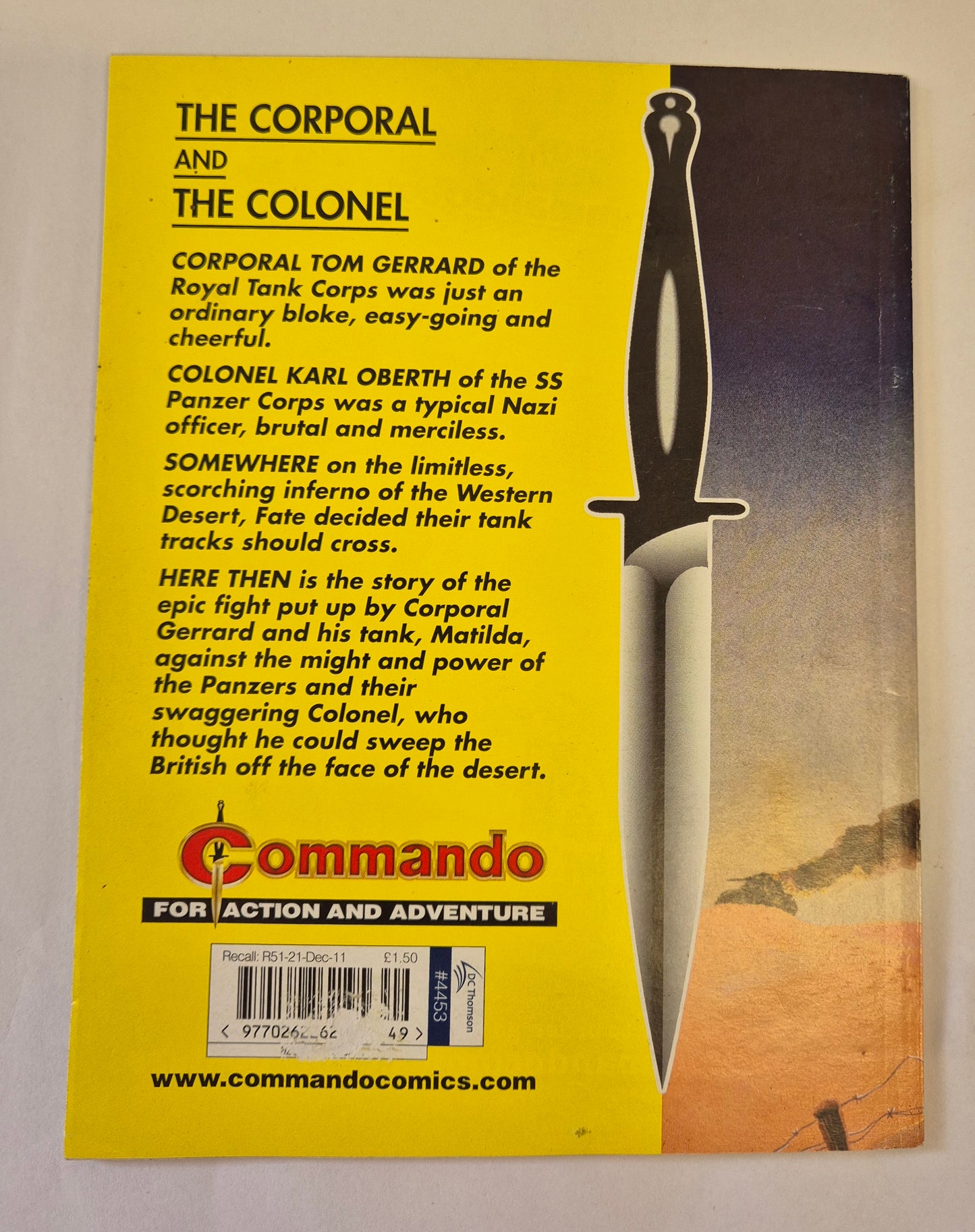 Walk - Or Die! (Commando #4453) by Eric Castle
