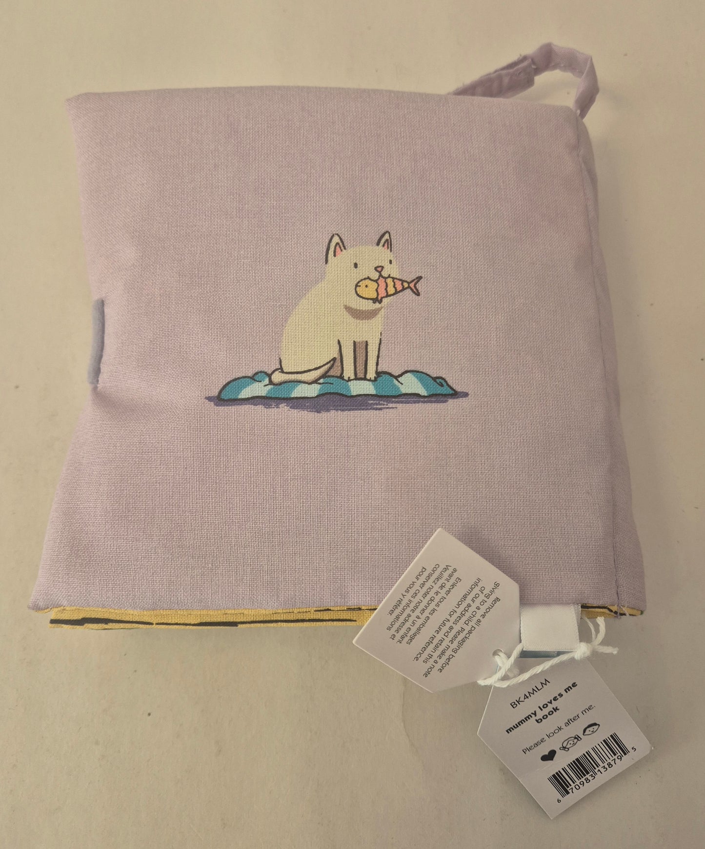 Mummy Loves Me - Jellycat (Soft Baby Book)