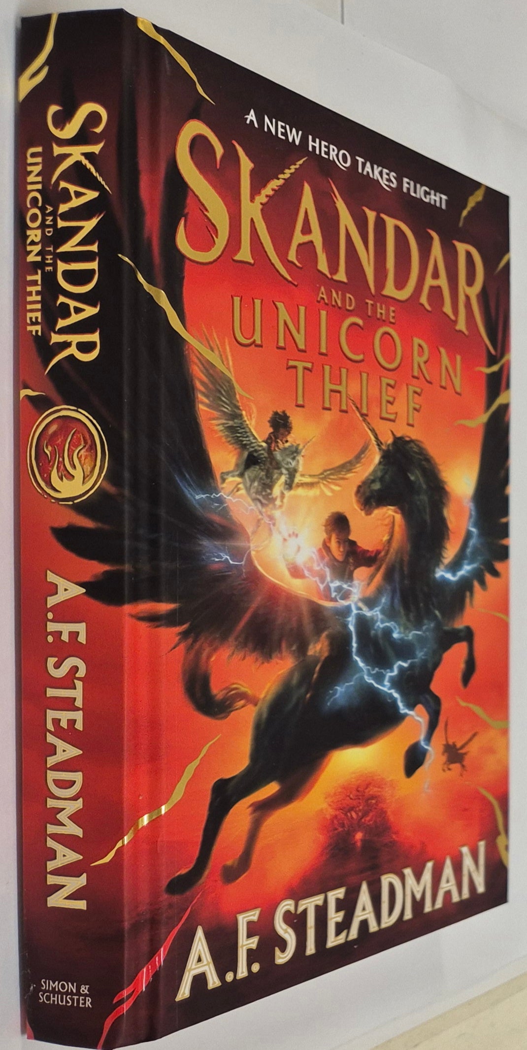 Skandar and the Unicorn Thief (Skandar #1) by A. F. Steadman