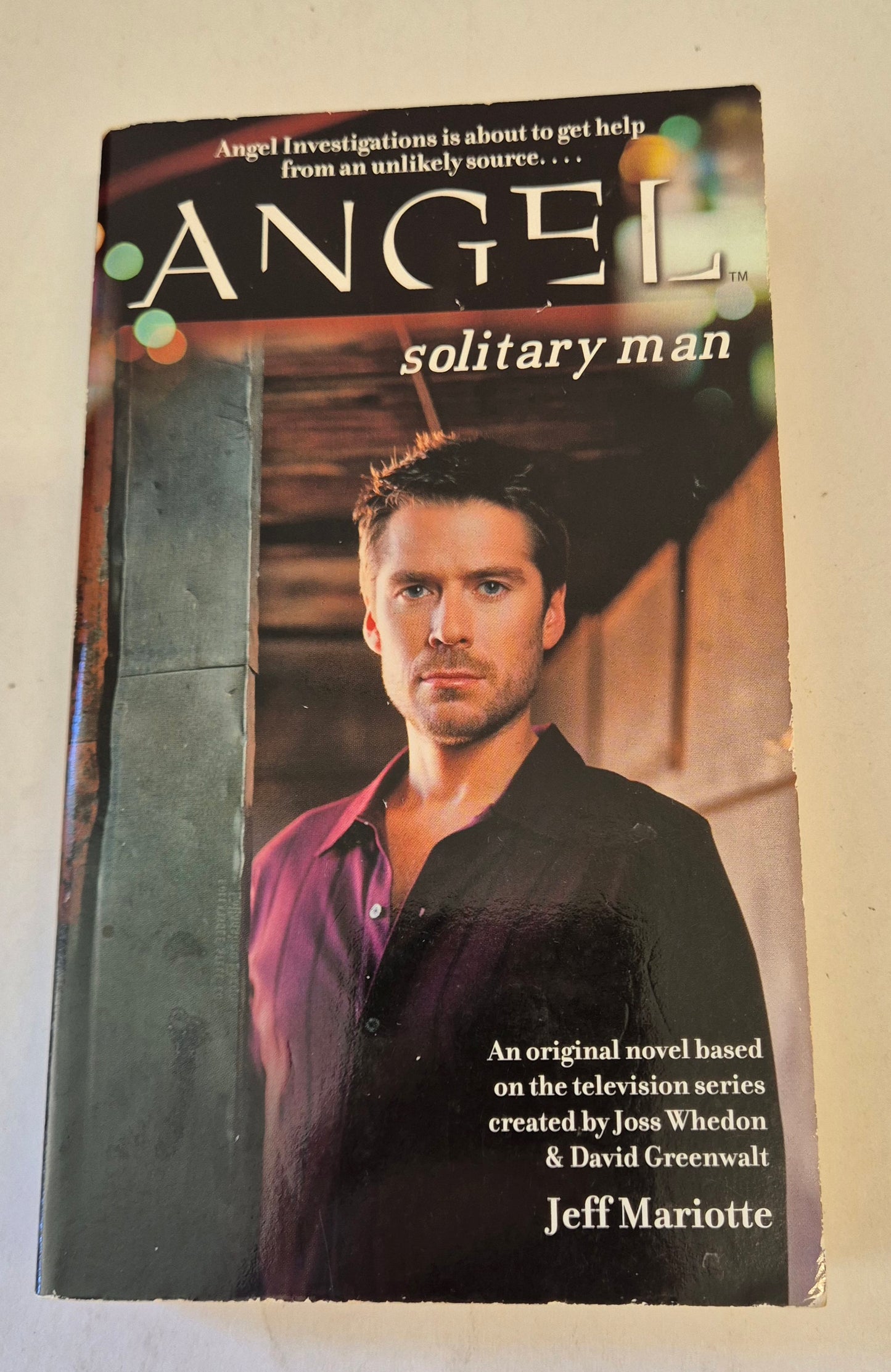 Angel: Solitary Man (Buffyverse Novels #81) by Jeff Mariotte