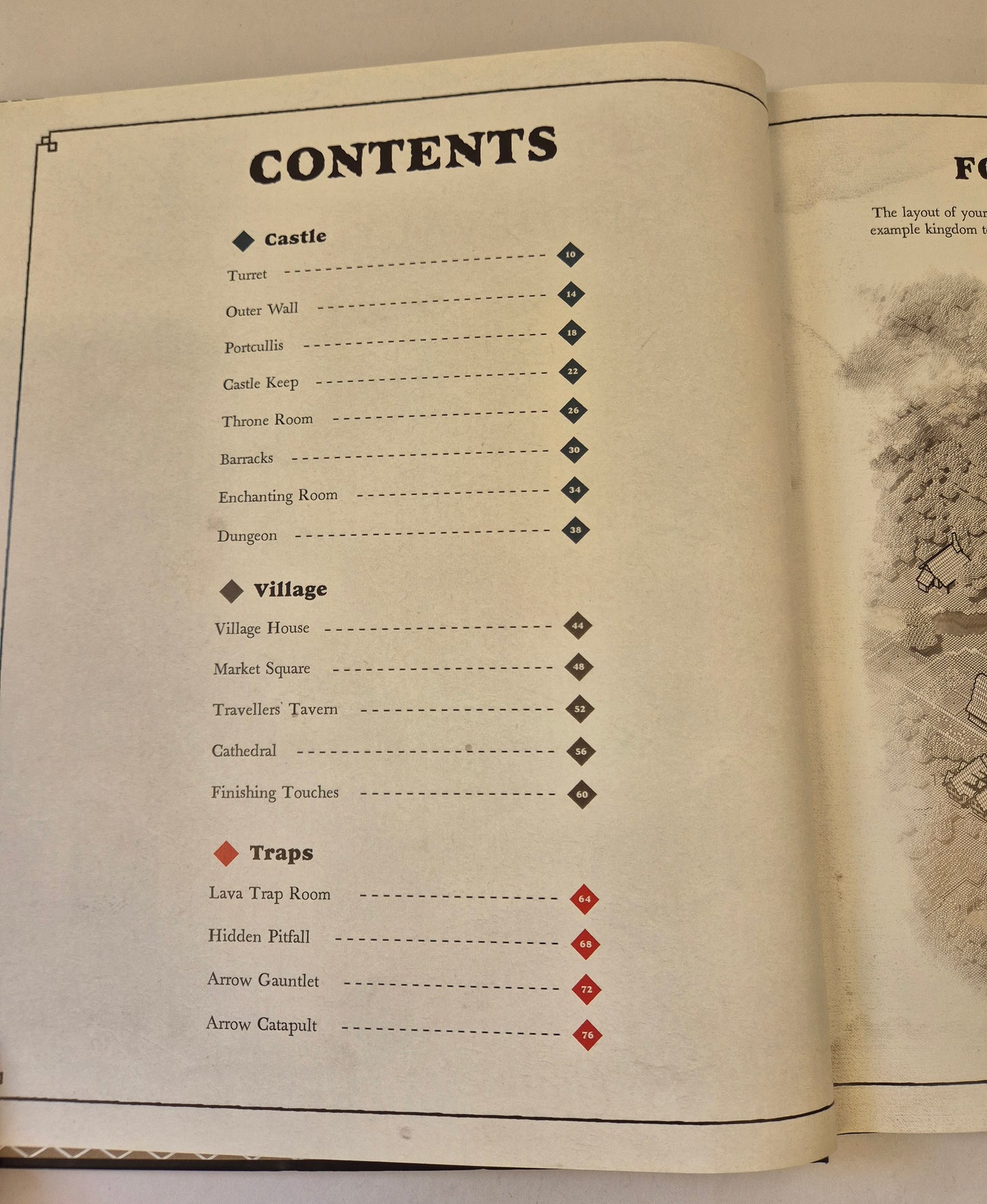 Minecraft: Medieval Fortress: Exploded Builds