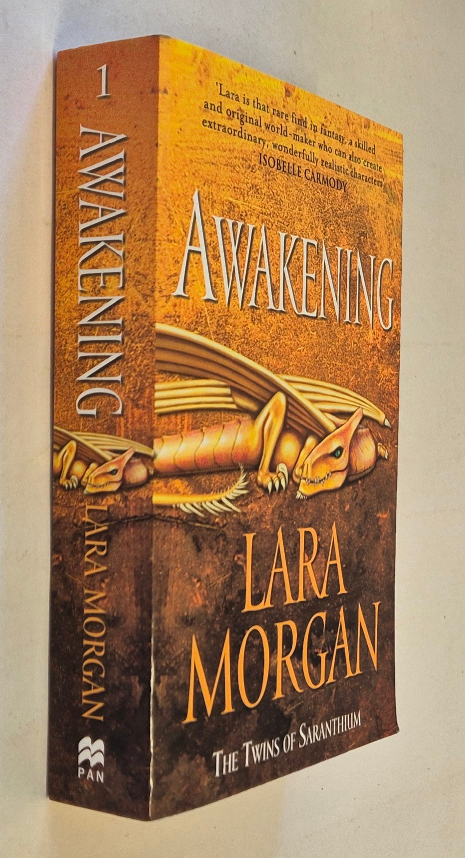 Awakening (The Twins of Saranthium #1) by Lara Morgan