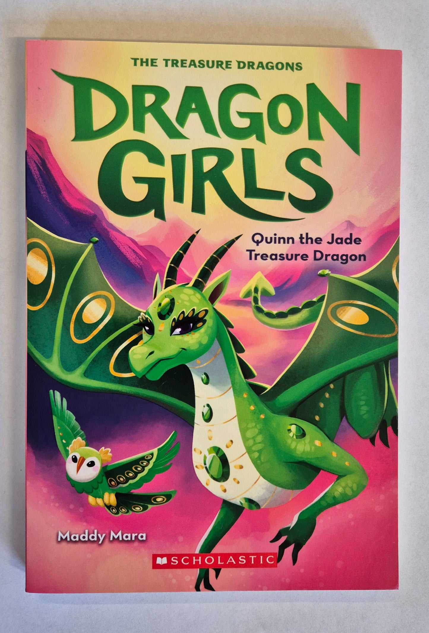 Quinn the Jade Treasure Dragon (Dragon Girls #6) by Maddy Mara