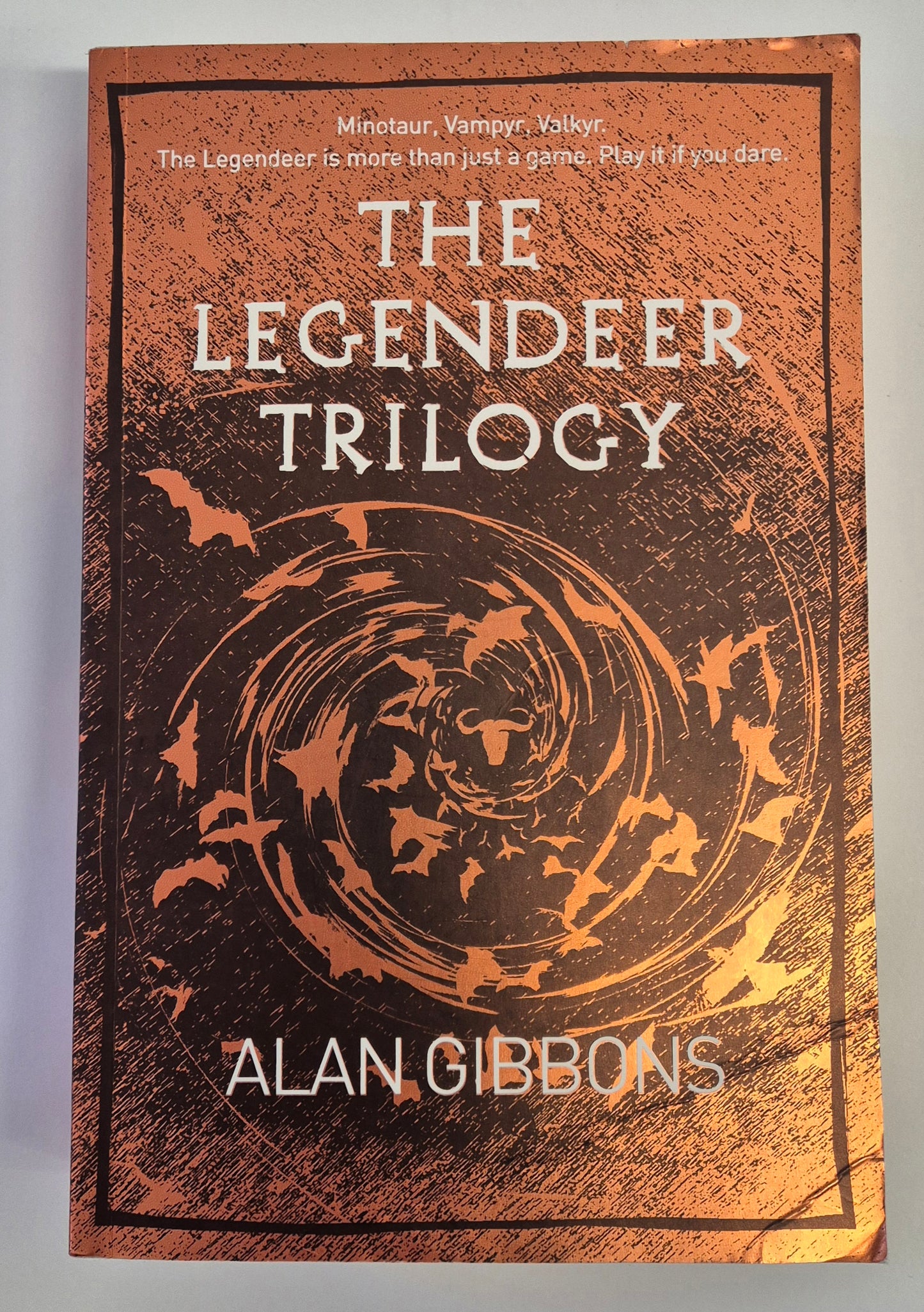 The Legendeer Trilogy: #1 Shadow of the Minotaur + #2 Vampyr Legion + #3 Warriors of the Raven by Alan Gibbons