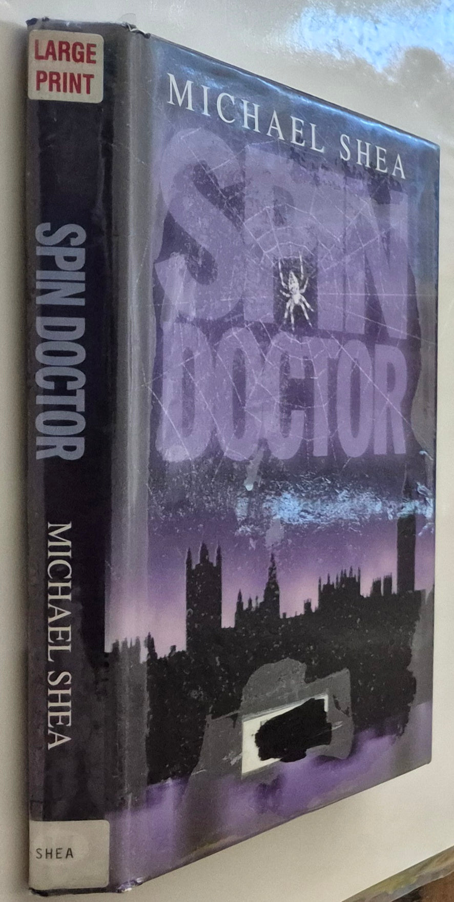 Spin Doctor by Michael Shea (Large Print)