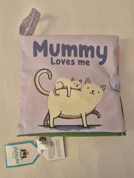 Mummy Loves Me - Jellycat (Soft Baby Book)
