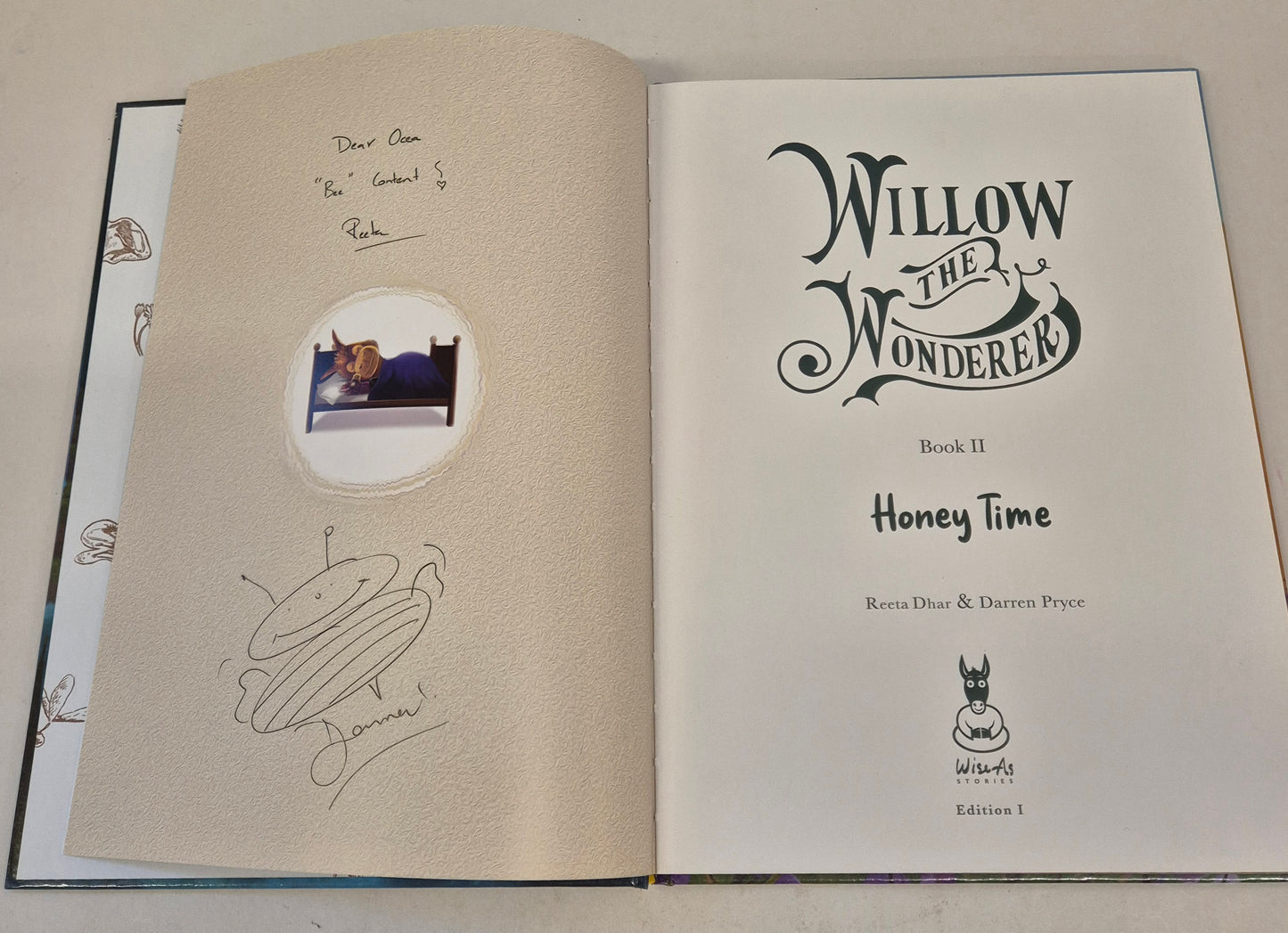 Willow The Wonderer - Honey Time (Book II) (Signed) by Reeta Dhar