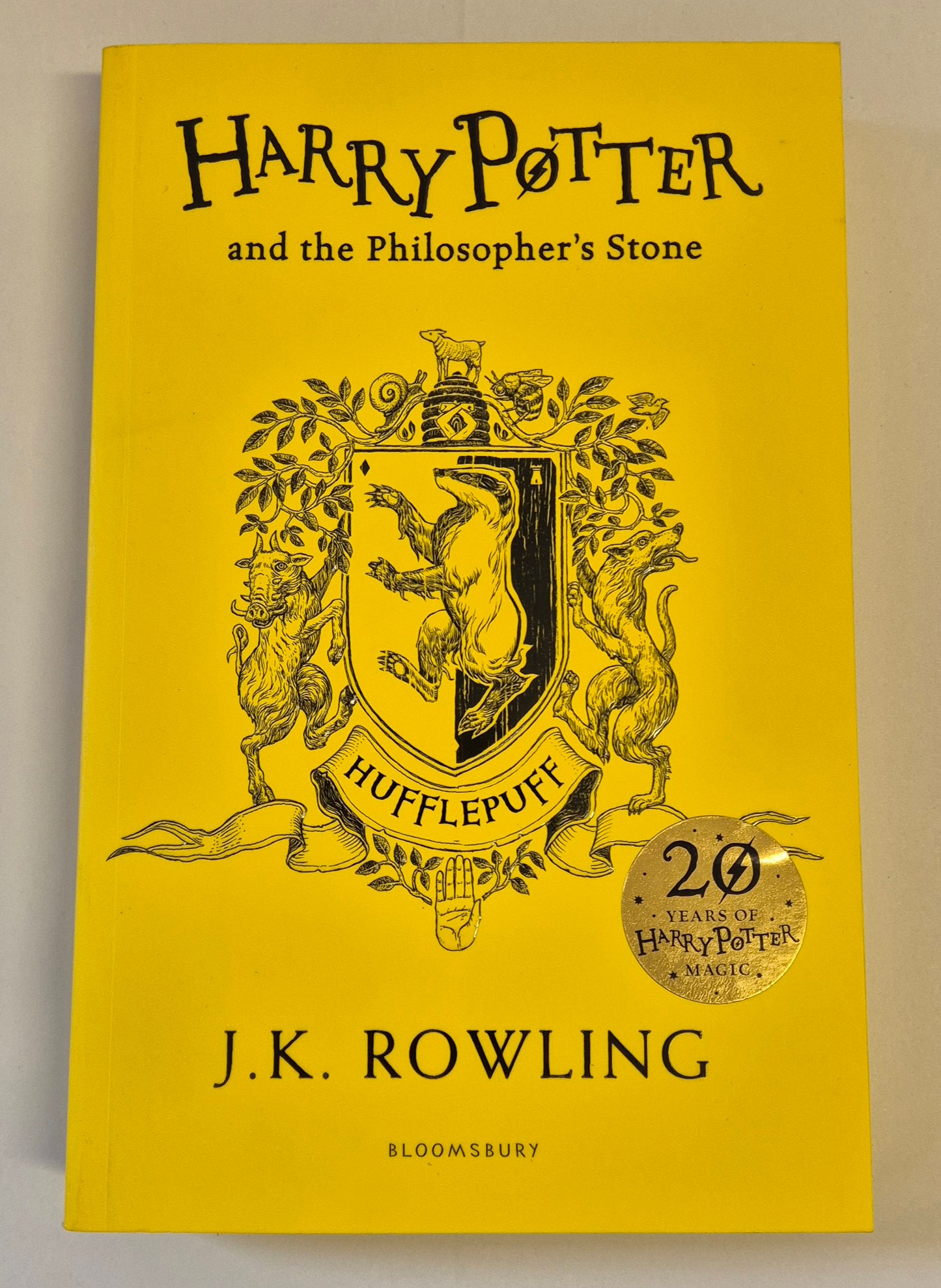 Harry Potter and The Philosopher's Stone (Harry Potter #1) (Hufflepuff Edition) by J. K. Rowling
