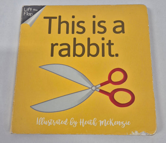 This is a Rabbit (Board Book)