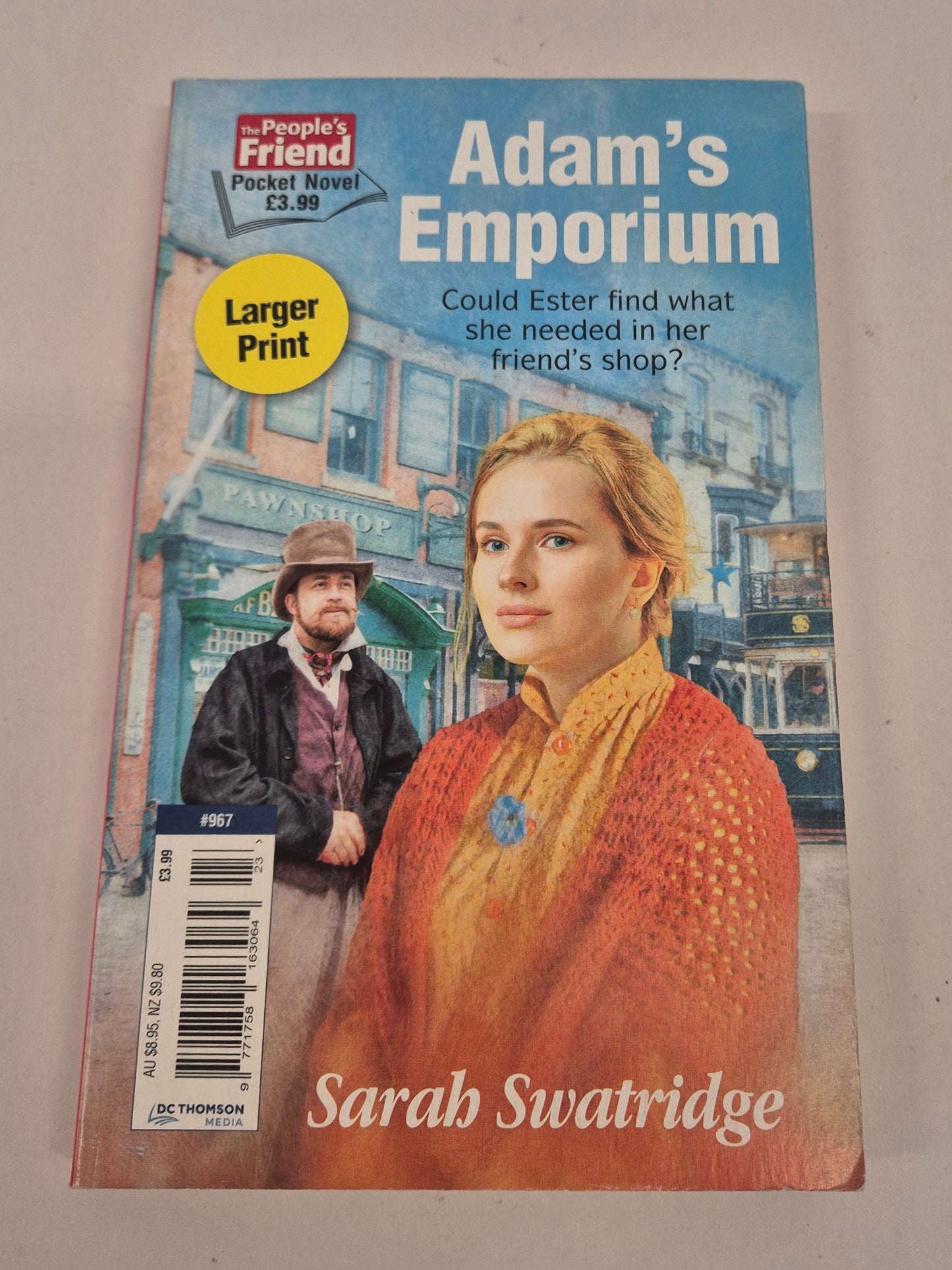 Adam's Emporium by Sarah Swatridge (Large Print)