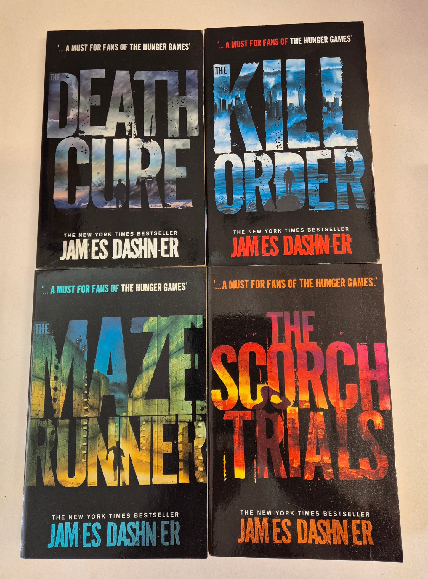 The Maze Runner Box Set: #1 The Maze Runner + #2 The Scorch Trials + #3 The Death Cure + #4 The Kill Order by James Dashner