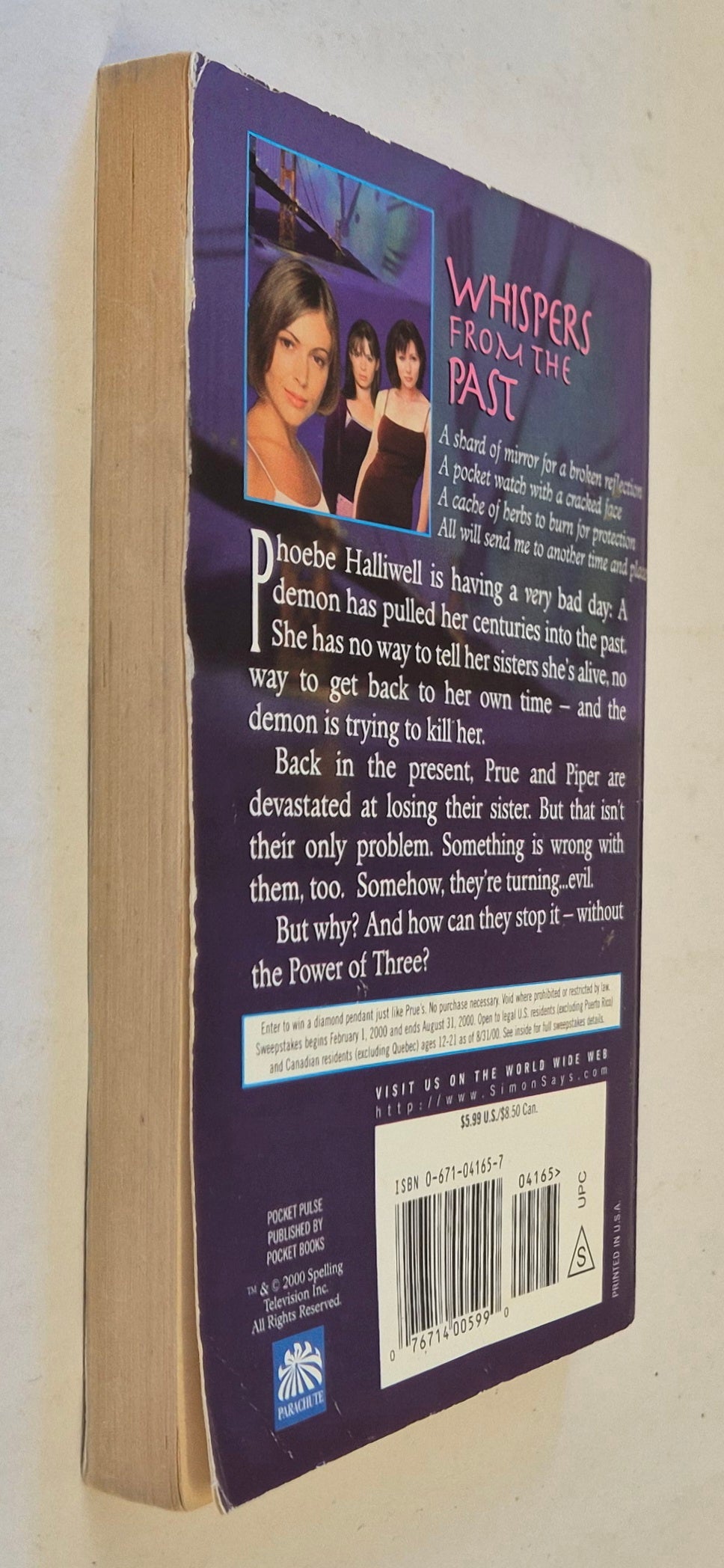 Whispers From the Past (Charmed #4) by Rosalind Noonan