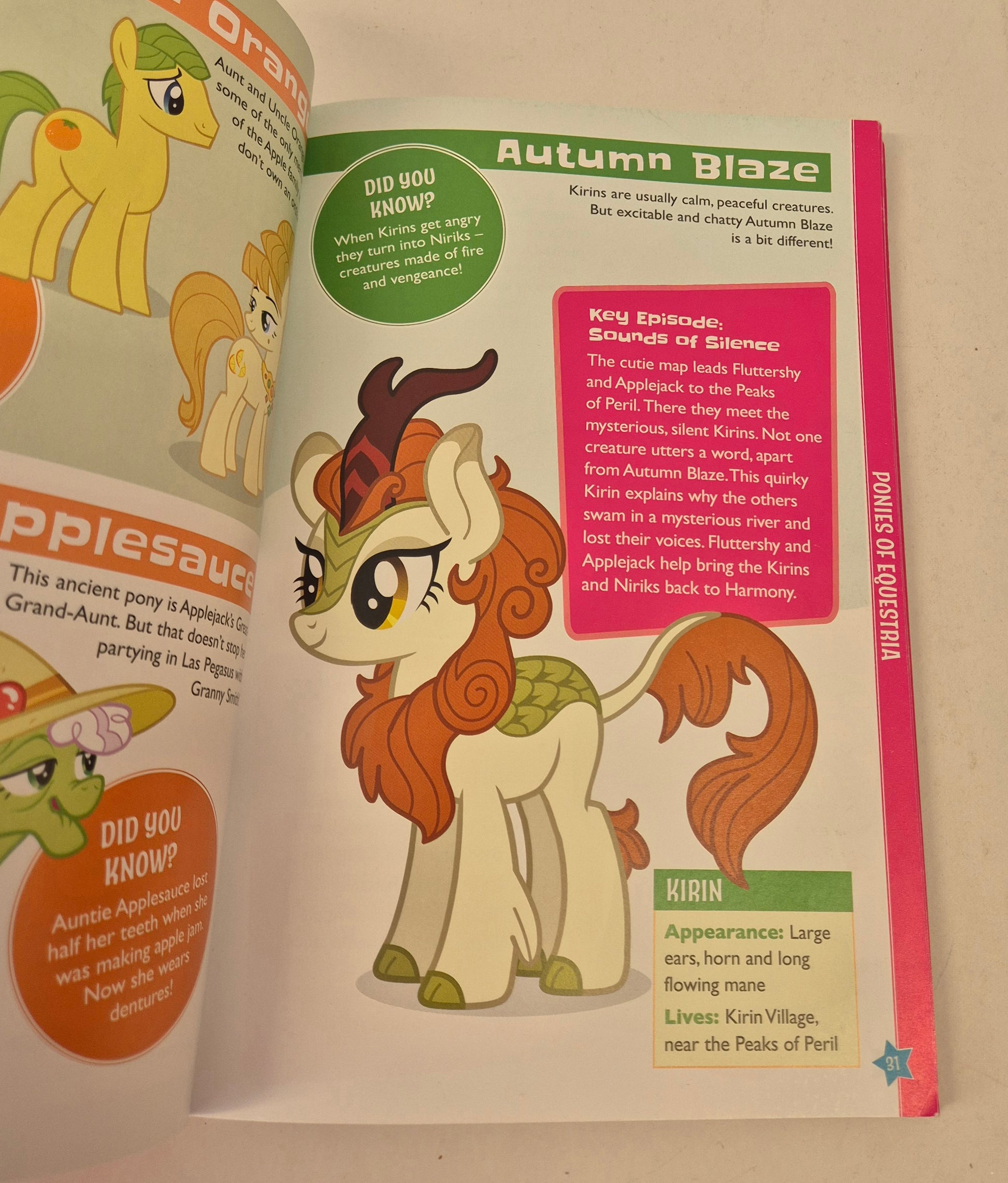 Guide Ponies My Little Pony - Character Guide: Ponies of Equestria – Secondhand Pages