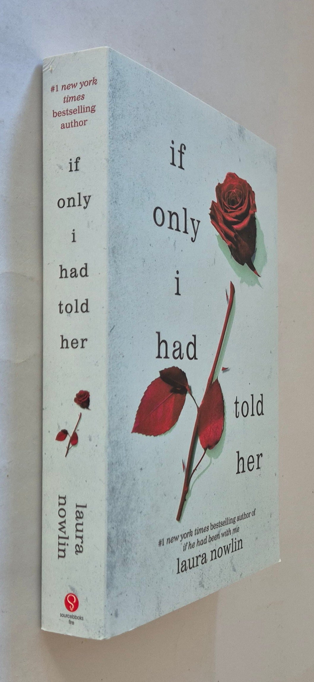 If Only I Had Told Her (If He Had Been With Me #2) by Laura Nowlin