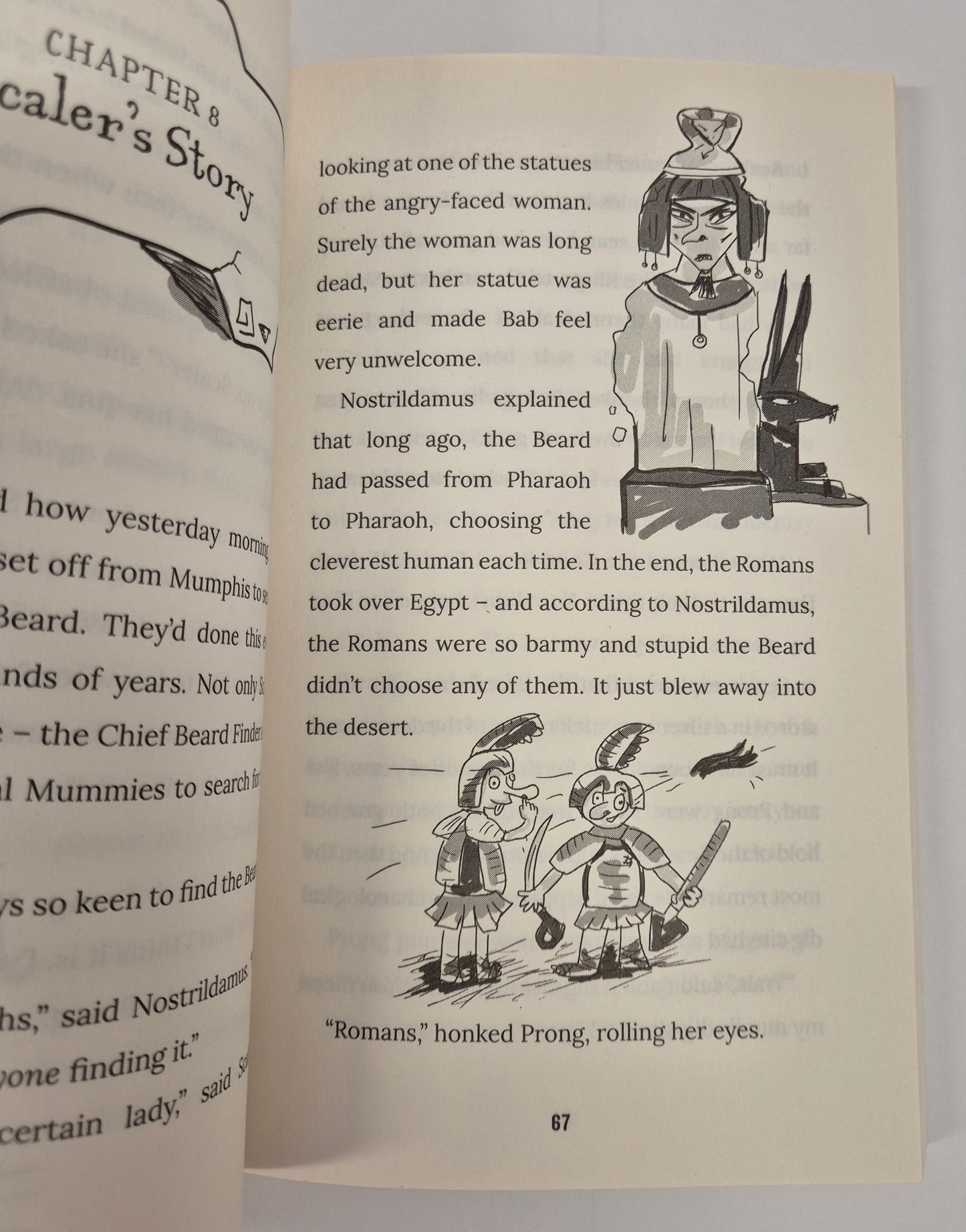 The Weird Beard (Bab Sharkey and the Animal Mummies #1) by Andrew Hansen