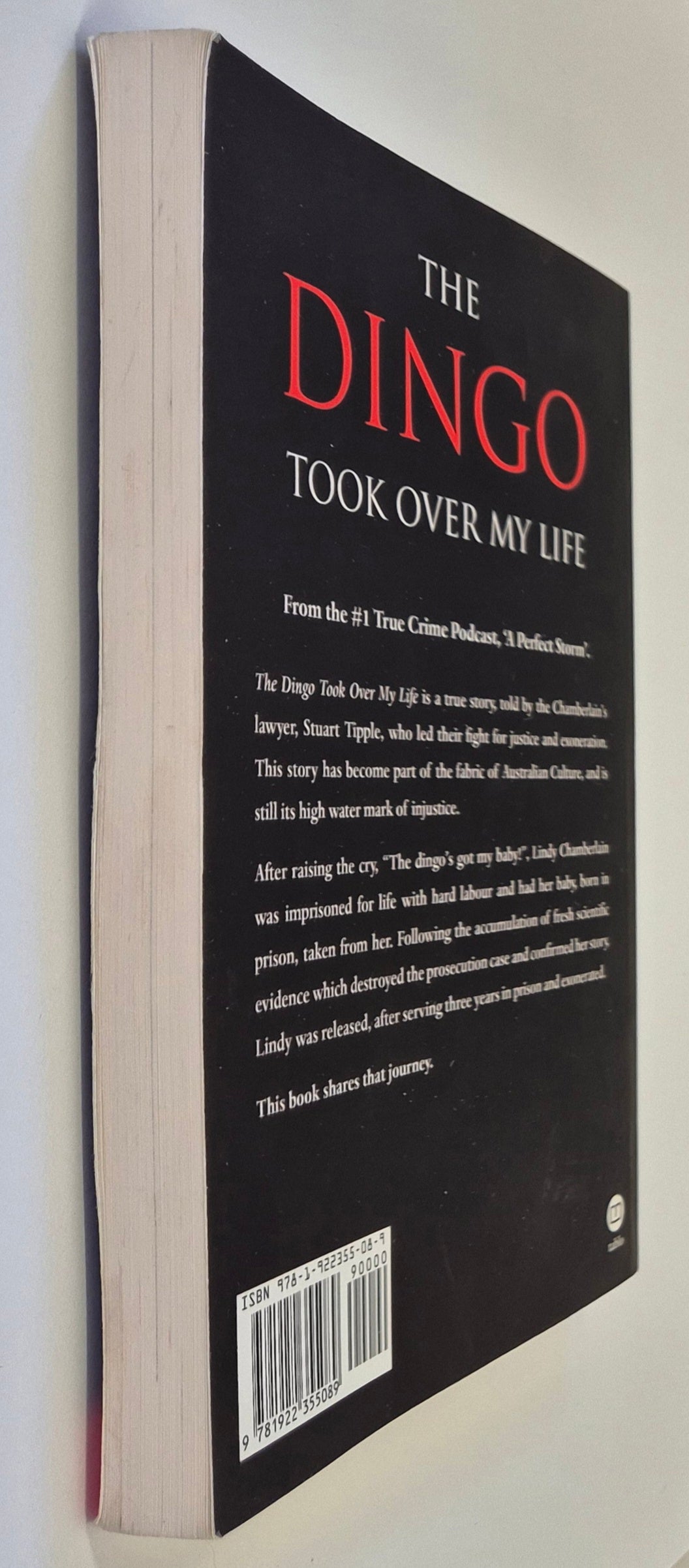 The Dingo Took Over My Life: A Lawyer's Journey by Stuart Tipple with Malcolm Brown