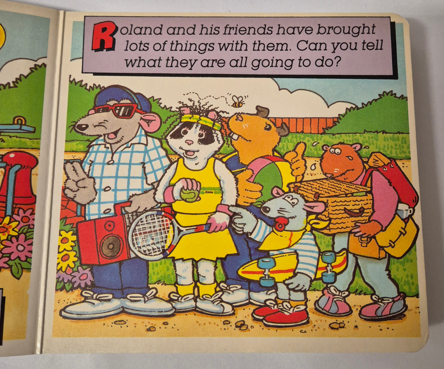 Roland Rat Superstar and Friends: In the Park (Board Book)
