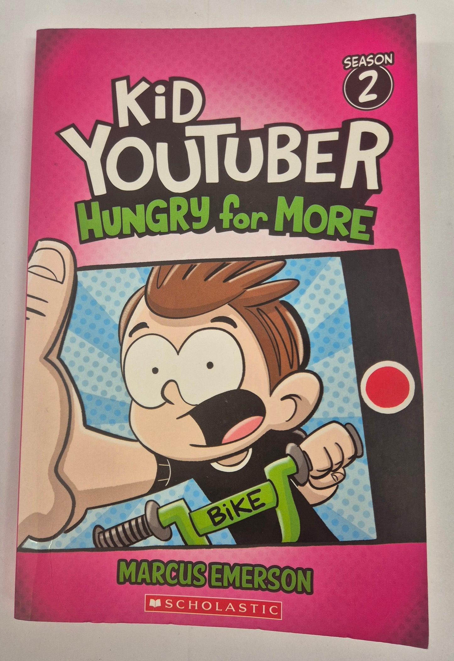 Kid YouTuber #2: Hungry for More by Marcus Emerson
