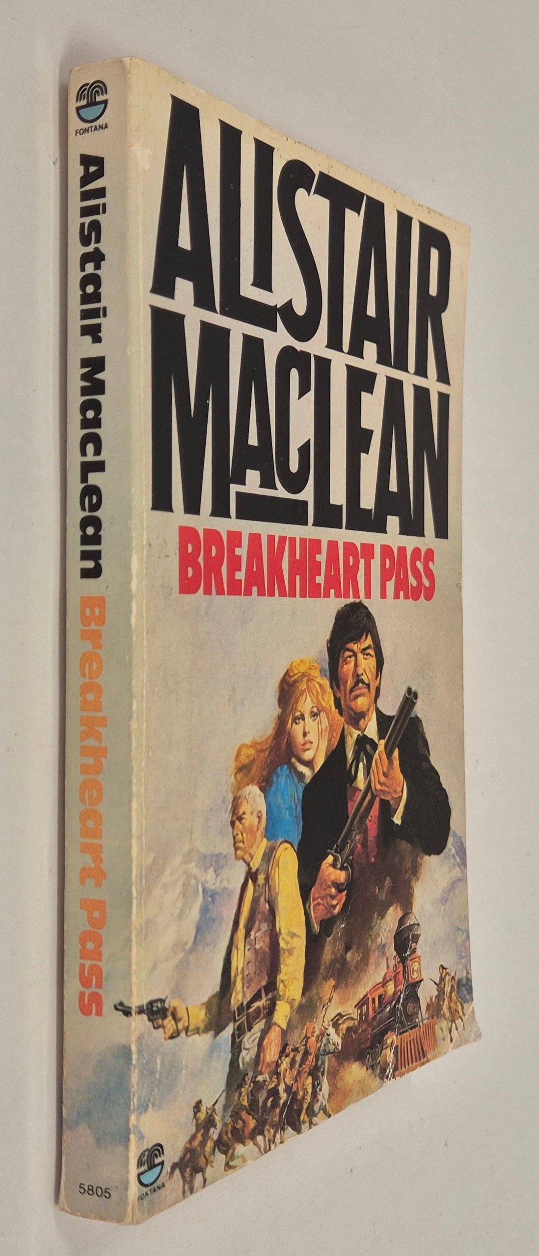 Breakheart Pass by Alistair MacLean
