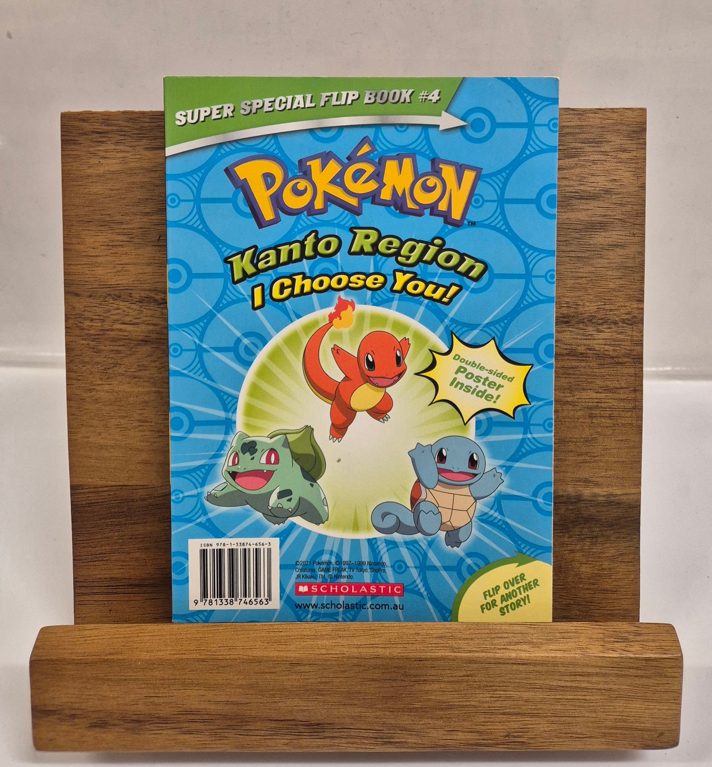 Ash Ketchum, Pokemon Detective (Johto Region) + I Choose You! (Kanto Region)  (Super Special Flip Book #4) by Tracey West