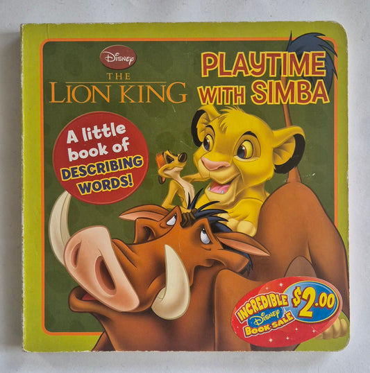 The Lion King: Playtime With Simba (Board Book)