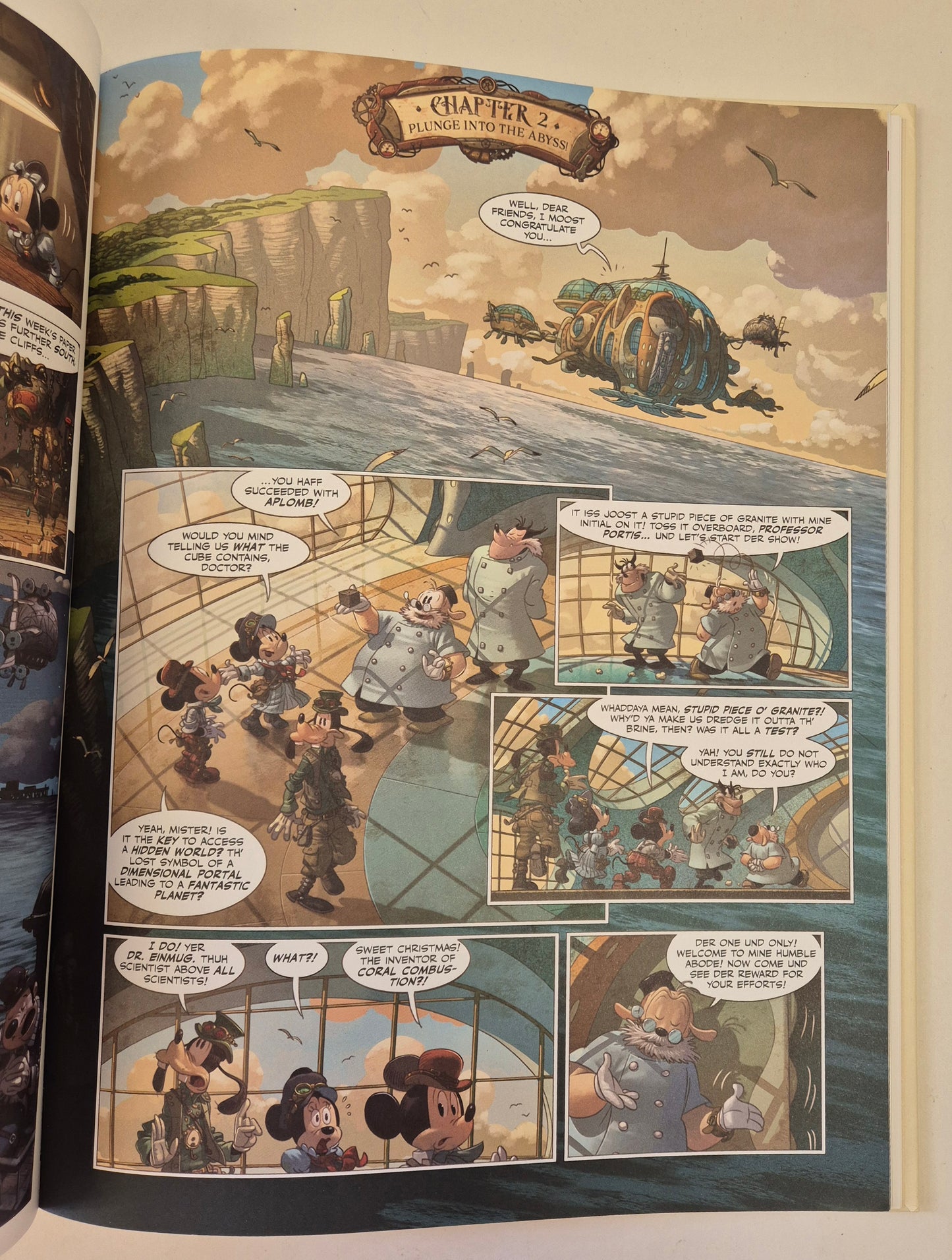 Walt Disney's Mickey Mouse and the Amazing Lost Ocean by Denis-Pierre Filippi