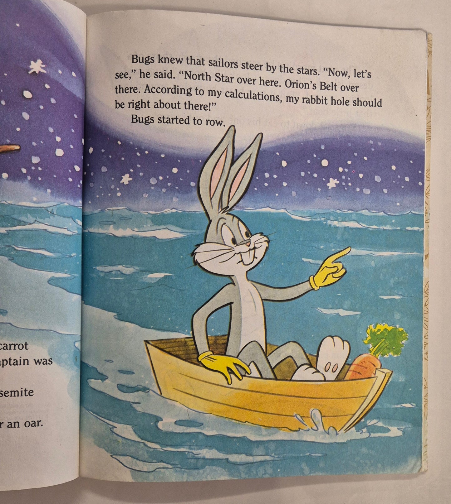 Bugs Bunny Marooned by Justine Korman (a Little Golden Book)