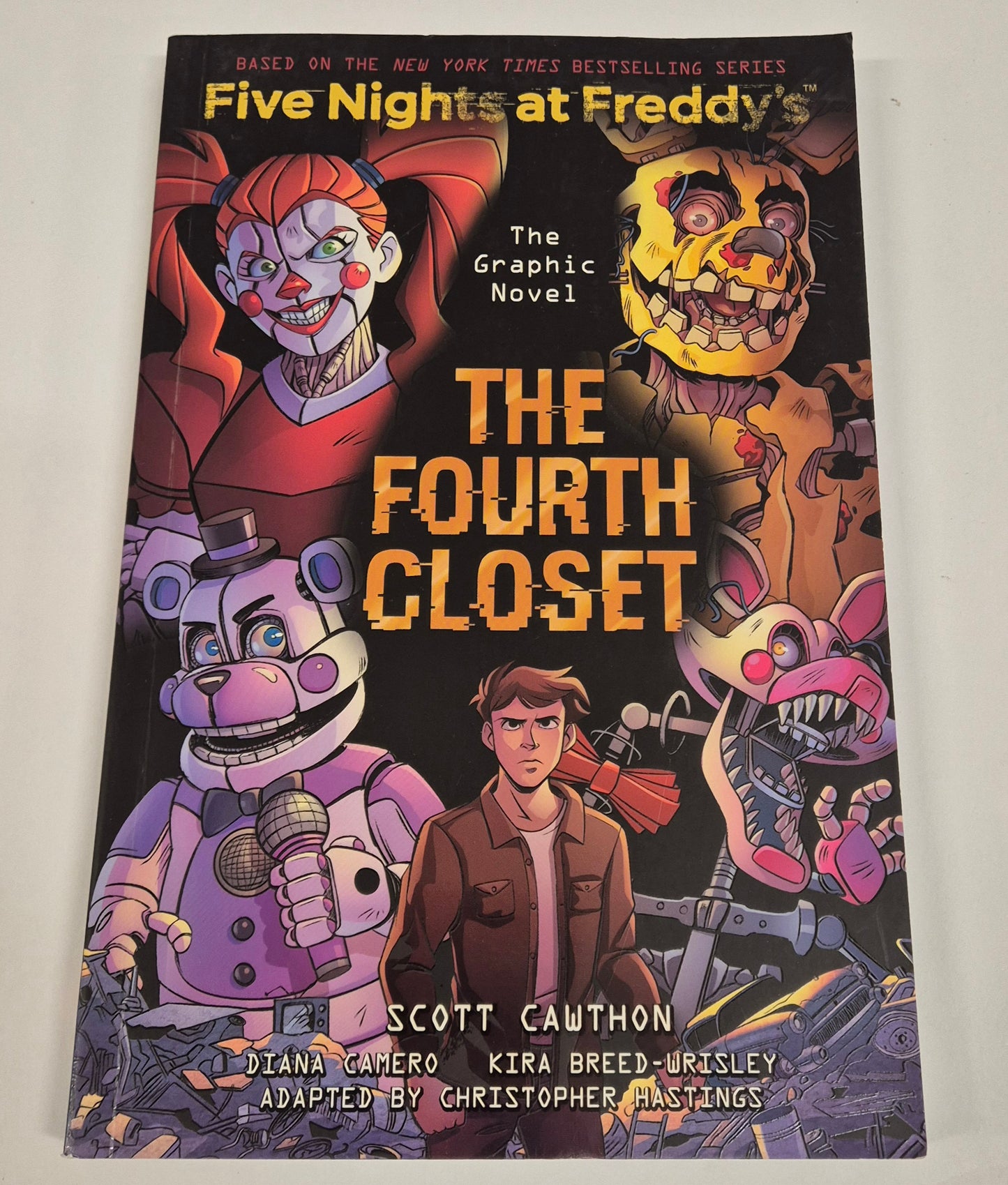 The Fourth Closet (Five Nights at Freddy's Graphic Novel #3) by Christopher Hastings