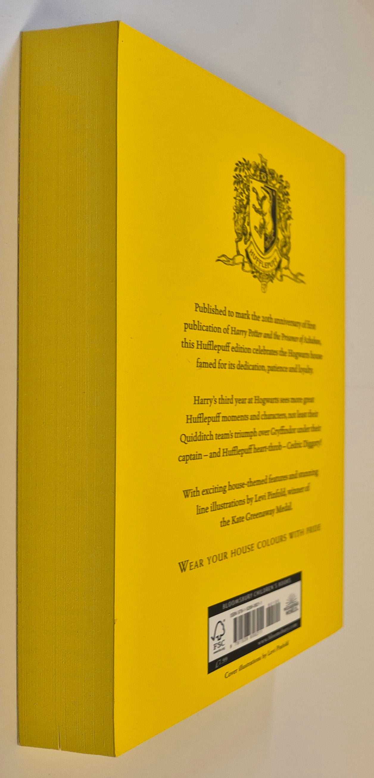 Harry Potter and the Prisoner of Azkaban (Harry Potter #3) (Hufflepuff Edition) by J. K. Rowling