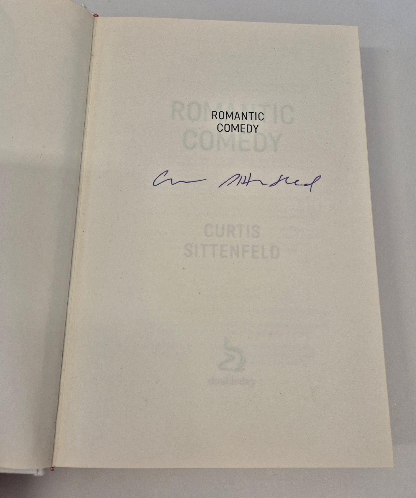 Romantic Comedy by Curtis Sittenfeld  (Potentially Signed by the Author)