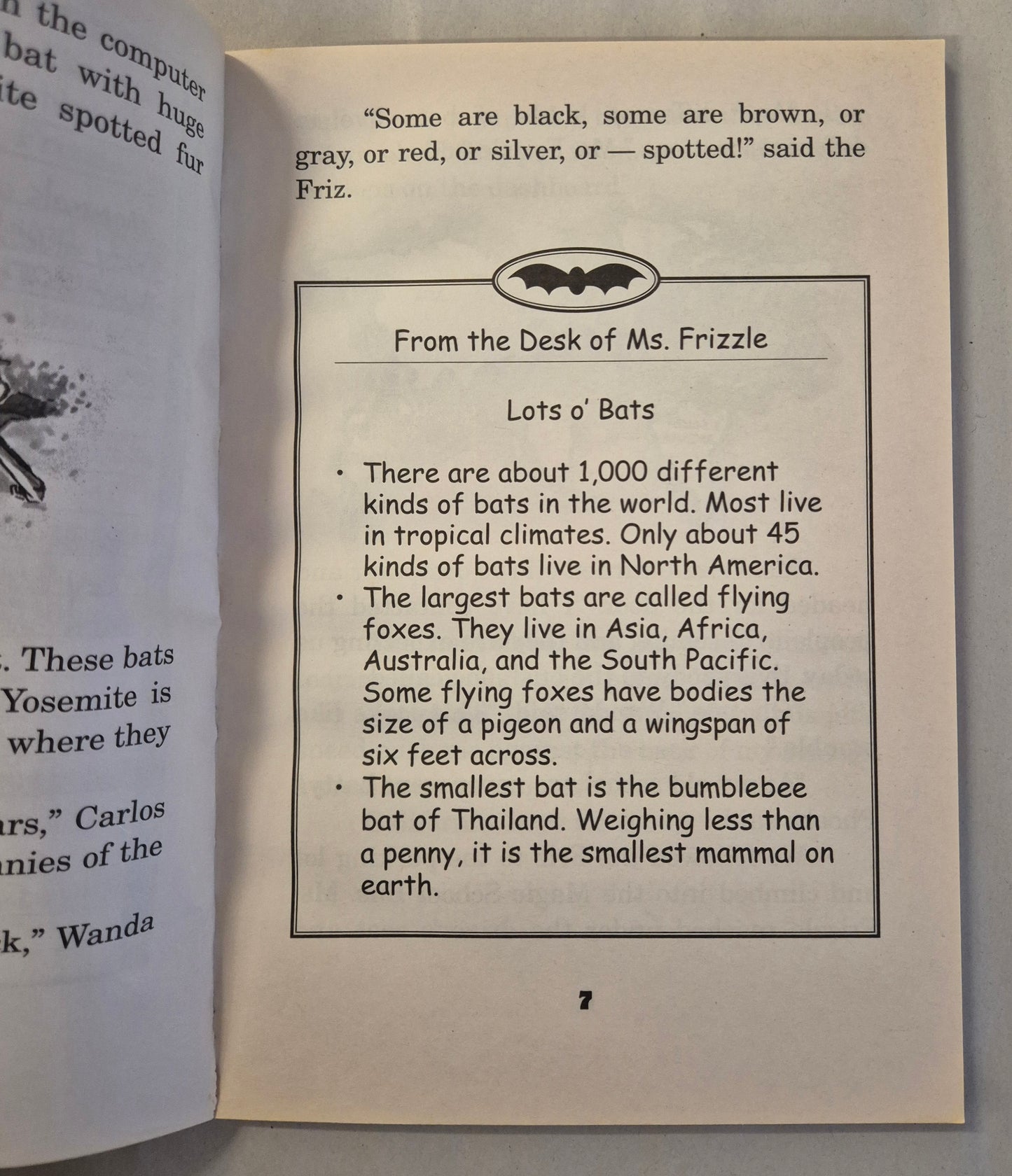 The Truth About Bats (The Magic School Bus Science Chapter Books #1) by Eva Moore