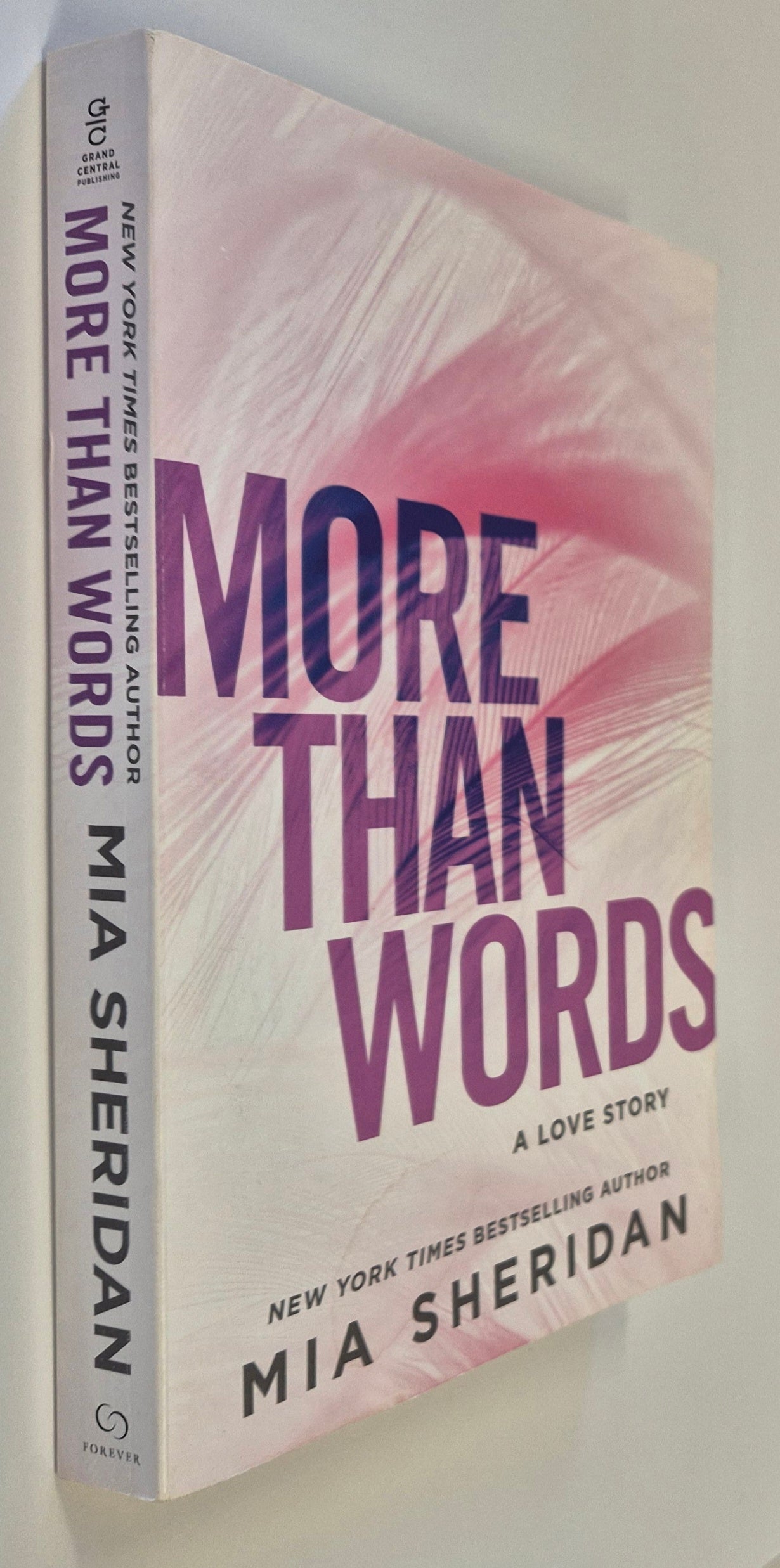 More Than Words (Where Love Meets Destiny #3) by Mia Sheridan