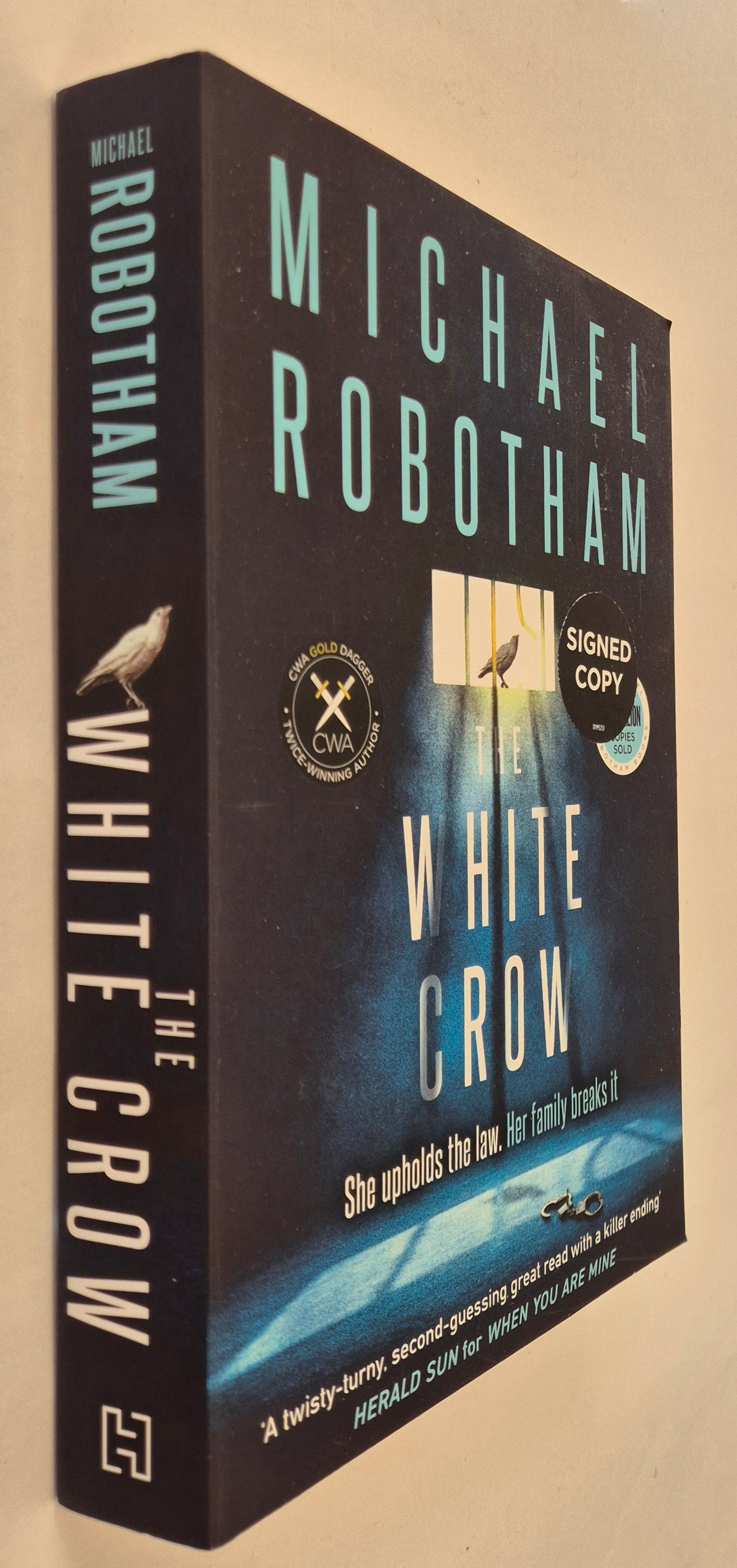 The White Crow (Philomena McCarthy #2) by Michael Robotham (Signed Copy Available)